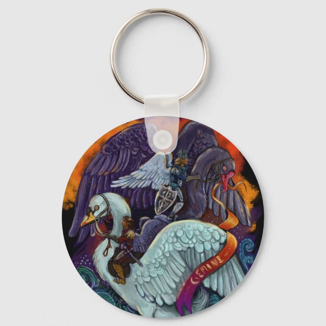 Chaveiro Gemini~zodiac (Frente)
