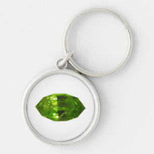 Chaveiro Gemstone Peridot Verde