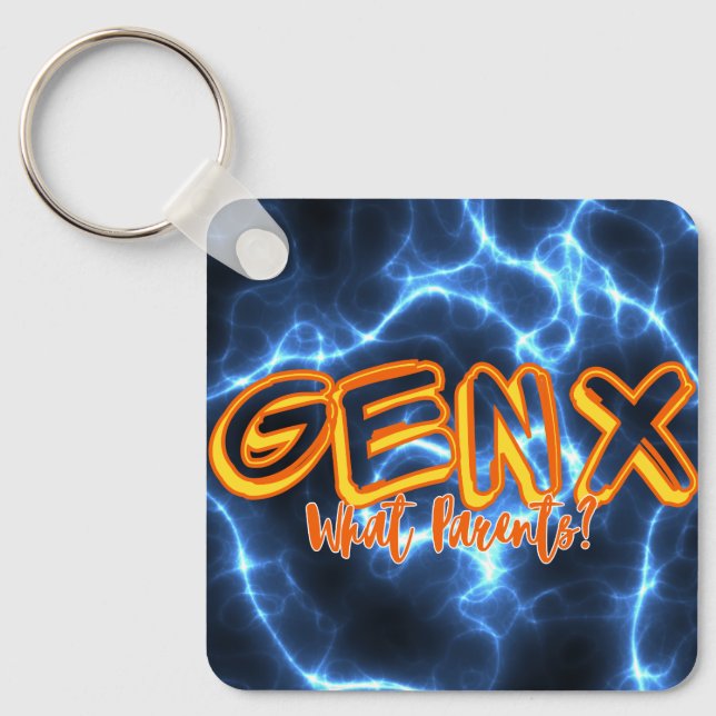 Chaveiro Gen X Pride Keychain (Frente)