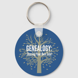 Chaveiro Genealogia (Azul)