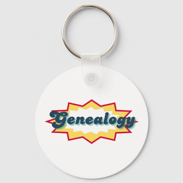 Chaveiro Genealogy Comic Book Pop Keychain (Frente)