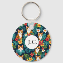 Gengibre tropical com estilo de camisa havaiana Ca