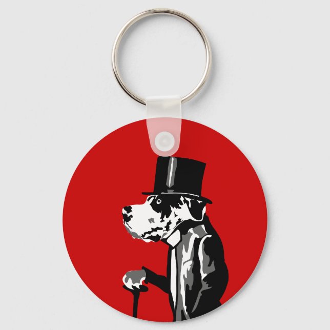 Chaveiro Gentleman Dog (Frente)