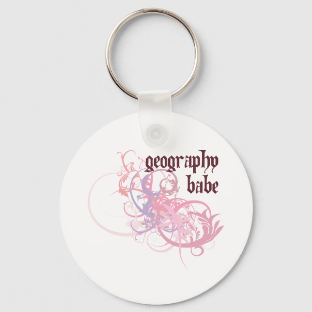 Chaveiro Geografia Babe (Frente)