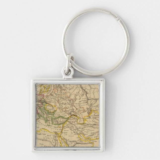 Chaveiro Geografia da Idade Média (Frente)