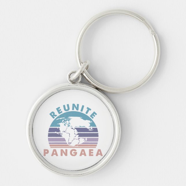Chaveiro Geóloga Gift Engraçado Geology Reunite Pangeae (Frente)