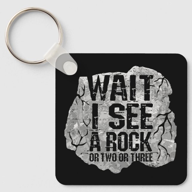 Chaveiro Geologia - Espere, Eu Vejo Uma Pedra (Frente)