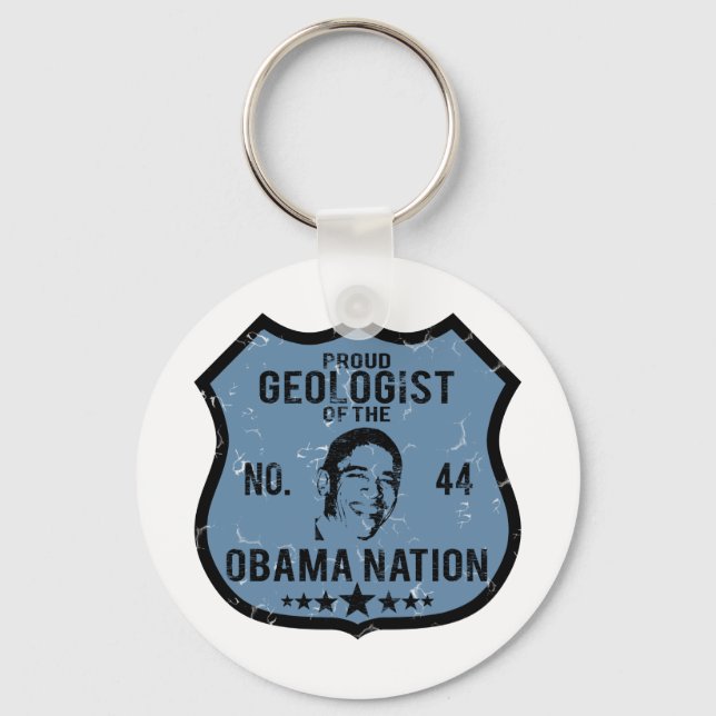 Chaveiro Geólogo Obama Nation (Frente)