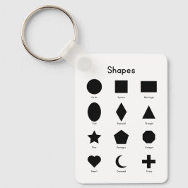 Chaveiro Geometry Shapes