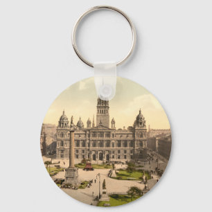 Chaveiro George Square, Glasgow, Escócia