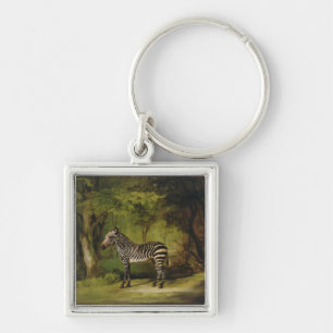 Chaveiro George Stubbs   uma zebra, 1763 (óleo em canvas)