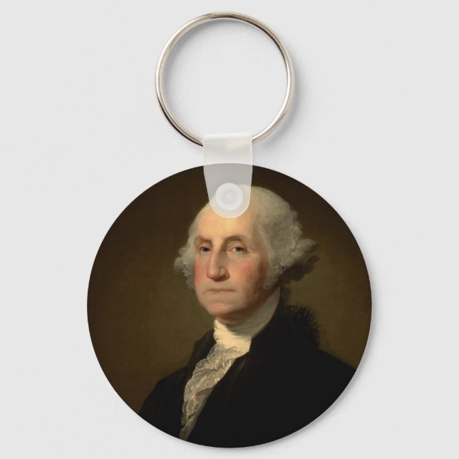 Chaveiro George Washington 1rua presidente americano por St (Frente)