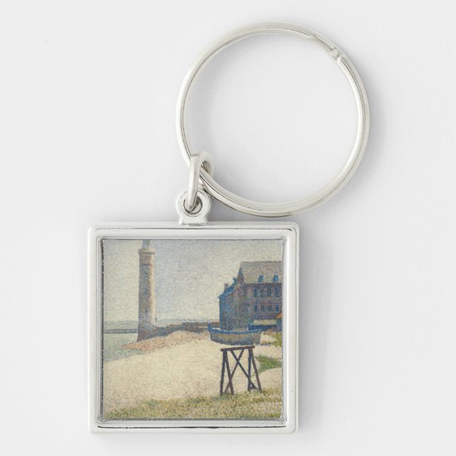 Chaveiro Georges Pierre Seurat | o farol em Honfleur (Frente)