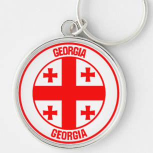 Chaveiro Georgia Round Emblem