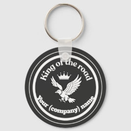 Chaveiro Gepersonaliseerde King of the Road Chauffeur Badge