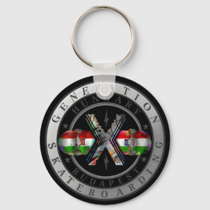 Chaveiro Geração X Budapest Hungria