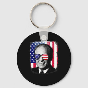 Chaveiro Gerald Ford Us Flag 4 De Julho