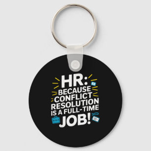 Chaveiro Gerente de RH Drama no Local de Trabalho Funcionár