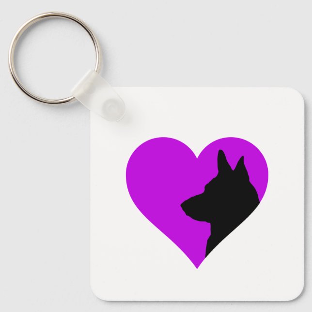 Chaveiro German shepherd (Frente)