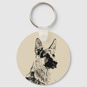 Chaveiro German shepherd