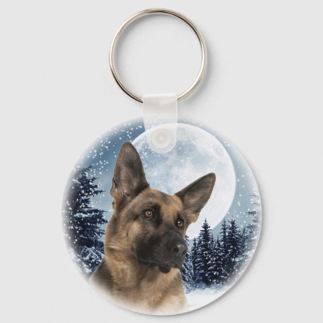 Chaveiro german shepherd (Frente)