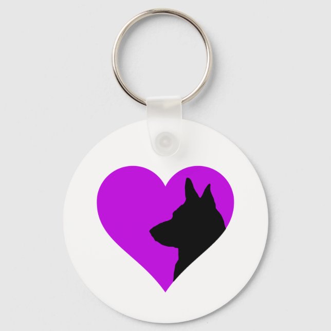 Chaveiro German shepherd (Frente)