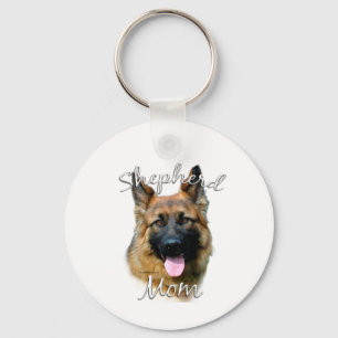 Chaveiro German shepherd (cabelo comprido) Mãe 2