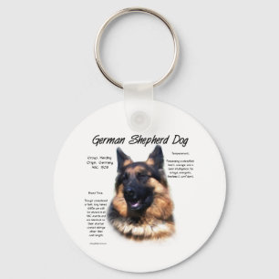 Chaveiro German shepherd (cabelos longos) História Design