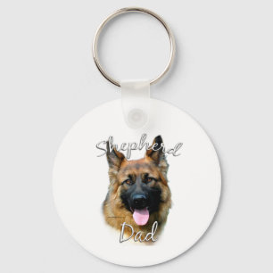 Chaveiro German shepherd (cabelos longos) Pai 2