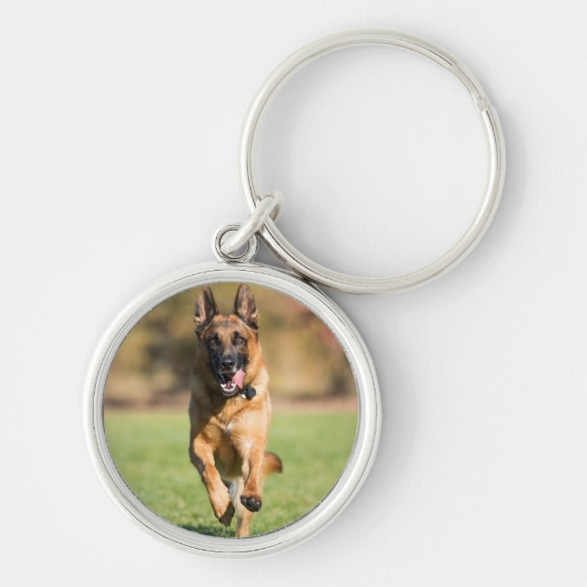 Chaveiro German shepherd em execução (Frente)