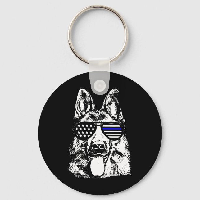 Chaveiro German shepherd Policial Cachorro Policial (Frente)