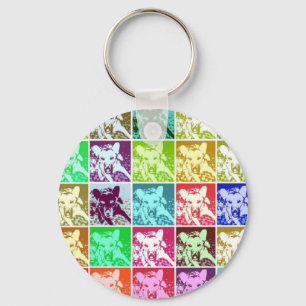 Chaveiro German shepherd Pop Art