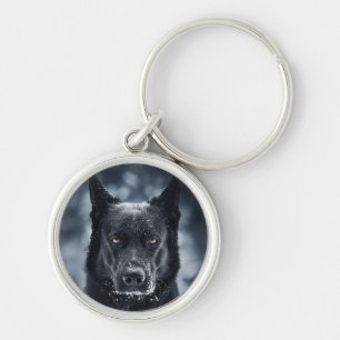 Chaveiro German shepherd Preto