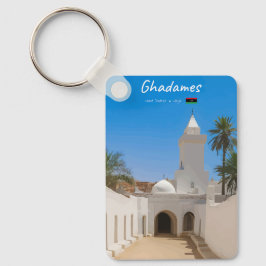 Chaveiro Ghadames, Líbia - Mesquita Branca Clássica
