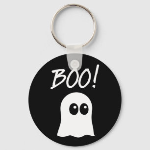 Chaveiro Ghost Boo, design de fantasma fofo