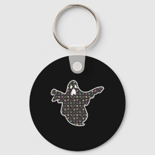 Chaveiro Ghost Boo Grim Reaper Pumpkin Padrão Fácil Hallowe