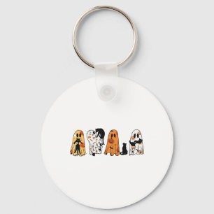 Chaveiro Ghost Cat Halloween Ghost Black Cat Season