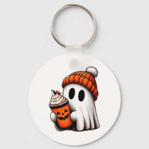 Chaveiro Ghost Ghost Coffee Halloween Ghost Ice Cof