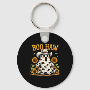 Chaveiro Ghost Halloween Spooky Western Engraçado Boo Haw C