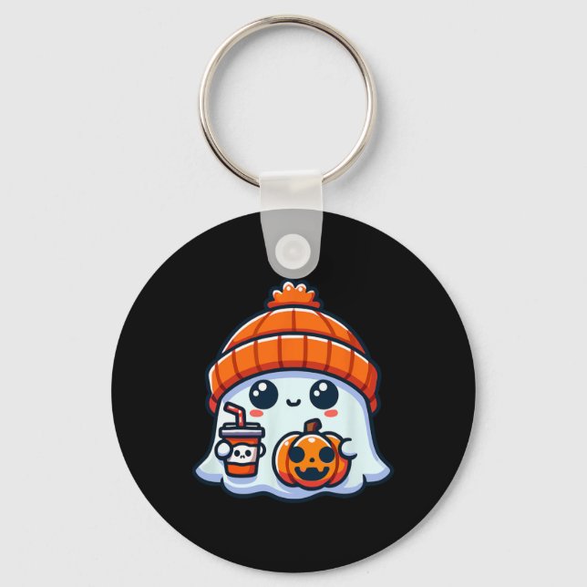 Chaveiro Ghost Mens Halloween (Frente)