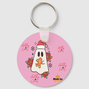Chaveiro Ghost Mug Bonito de Natal   Pão de Gingerpão de Na