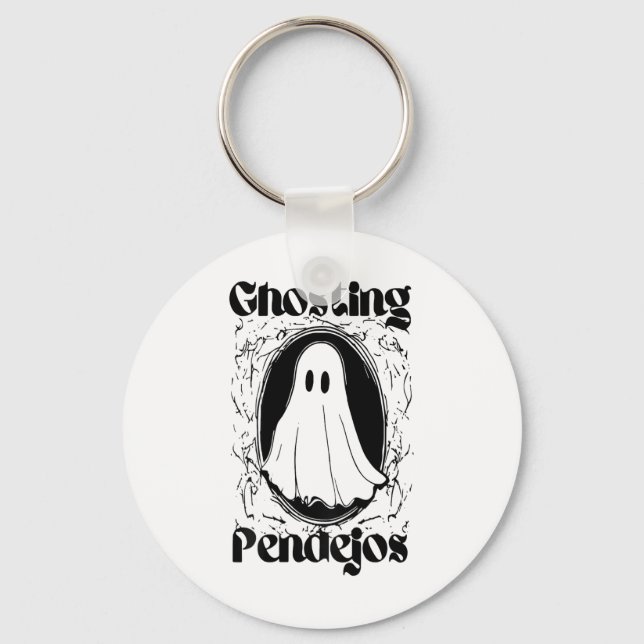 Chaveiro Ghost Pendejos Engraçado Fantasma Mexicano (o) (Frente)