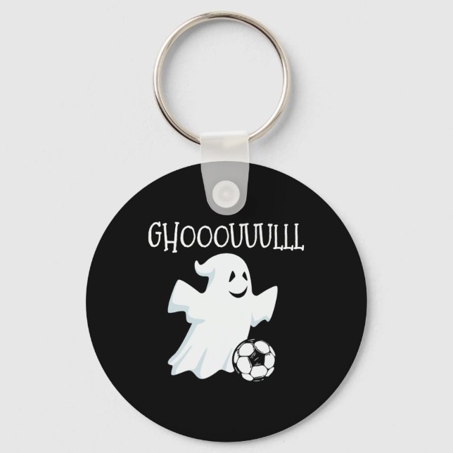 Chaveiro Ghost Soccer Halloween (Frente)