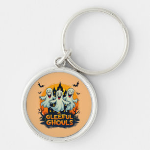 Chaveiro Ghouls Gleeful   Diversão do Halloween Ghost Traba