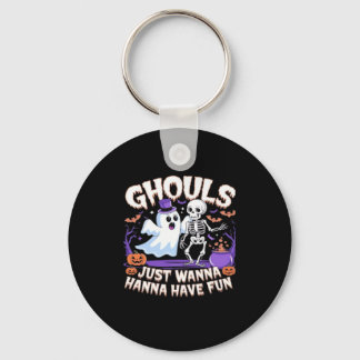 Chaveiro Ghouls Só Quer Divertir-Se Com A Lpreguiça