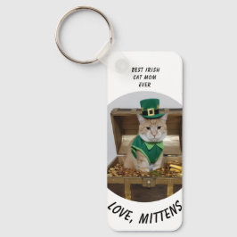 Chaveiro Gift Best Mom Cat personalised Cat Photo and Name