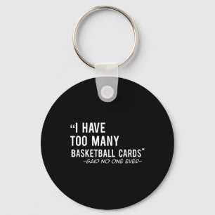 Chaveiro Gift do Coletor de Cartões de Basquete Diversos