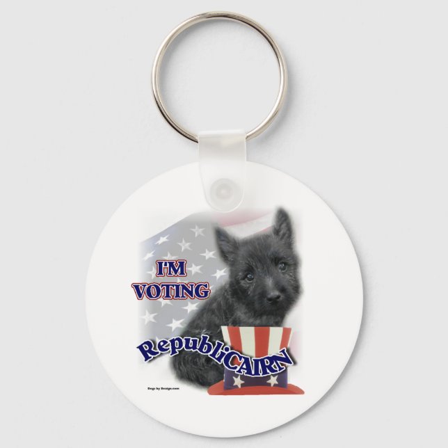 Chaveiro Gifts de Cairn Terrier (Frente)