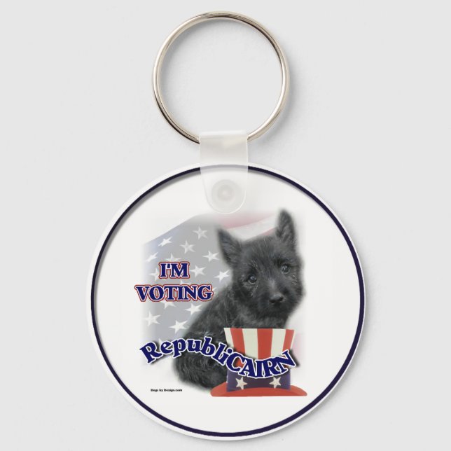 Chaveiro Gifts de Cairn Terrier (Frente)