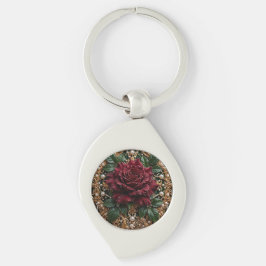 Chaveiro Gigante Floral Gótico Vitoriano